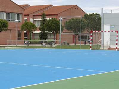 una de las pistas de futbol sala DEPORTES UFV Estudiar en Universidad Privada Madrid