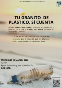 Tu granito de plastico si cuenta 212x300 UFV SOSTENIBLE Estudiar en Universidad Privada Madrid